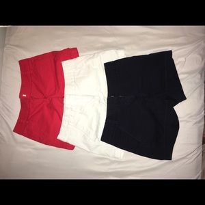 J.Crew Chino shorts Bundle